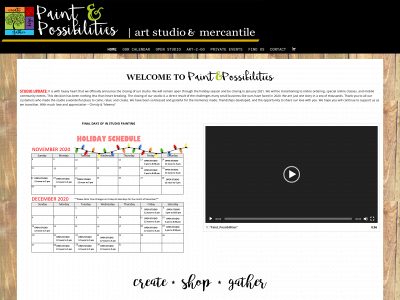 paintandpossibilities.com snapshot