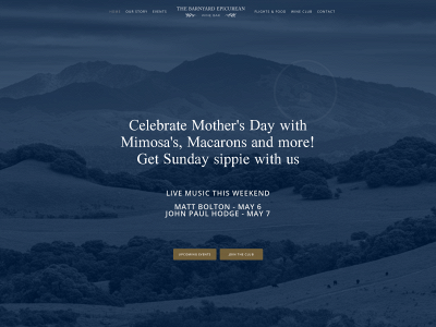 barnyardwinebar.com snapshot