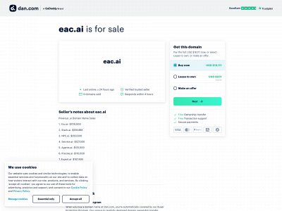 www.eac.ai snapshot