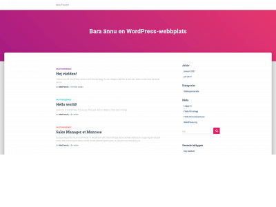 mrsfrench.se snapshot