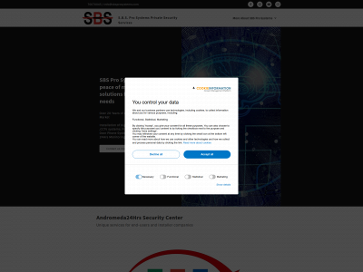 sbsprosystems.com snapshot