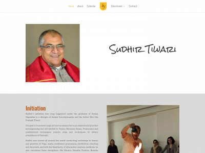 sudhirtiwari.org snapshot
