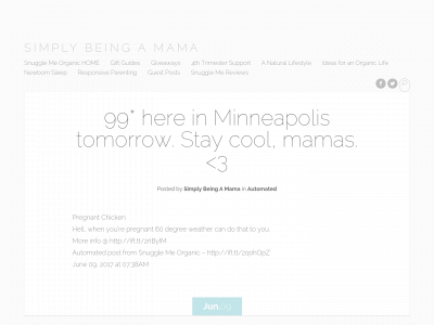 simplybeingamama.com snapshot