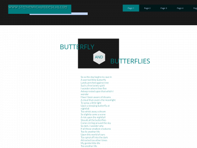 stephenricharddesilva.com snapshot