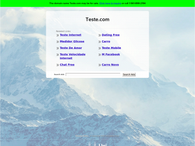 teste.com snapshot