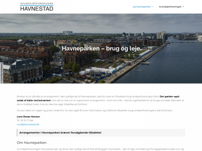 havneparken.dk snapshot