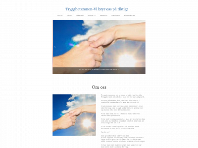 trygghetszonen.com snapshot