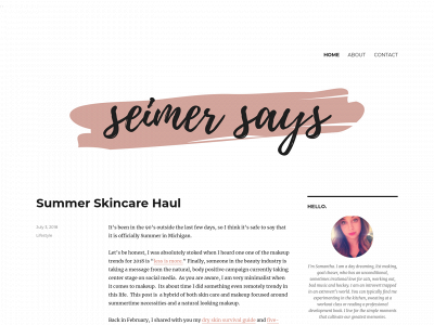 seimersays.com snapshot