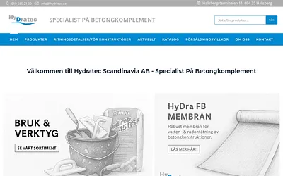 hydratec.se snapshot