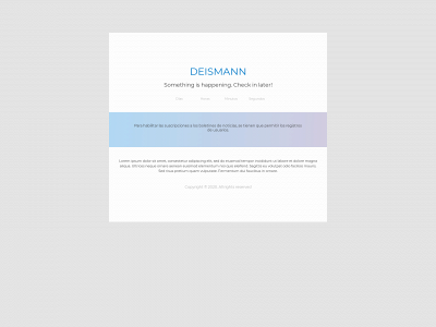 deismann.com snapshot