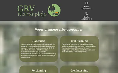 grv-naturpleje.dk snapshot
