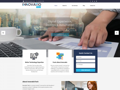 innovatiotech.com snapshot