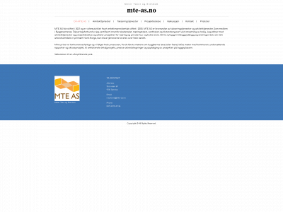 mte-as.no snapshot