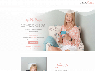 janetcaglecoaching.com snapshot
