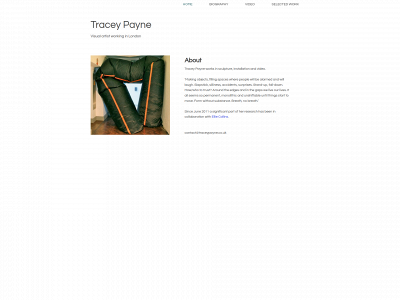 traceypayne.com snapshot