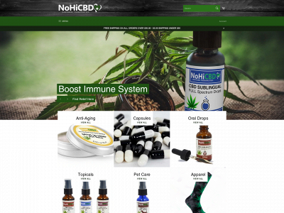 nohicbd.com snapshot