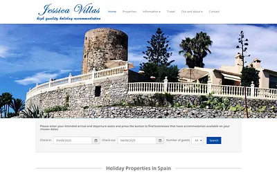 jessicavillas.com snapshot