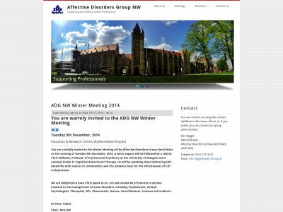 adg-nw.org.uk snapshot