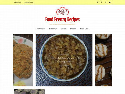 foodfrenzyrecipes.com snapshot
