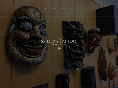 spiderstattoo.com snapshot