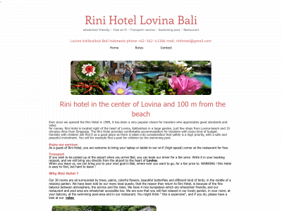 rinihotel.com snapshot