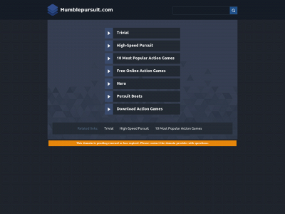 humblepursuit.com snapshot