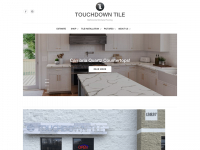 touchdowntile.com snapshot