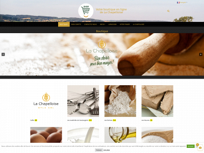 eshop-lachapelloise.be snapshot