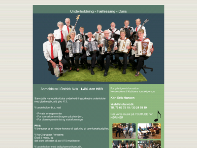 stensballeharmonikaklub.dk snapshot
