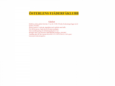 osterlensfjaderfa.se snapshot