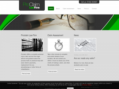 proclaimlawfirm.co.uk snapshot