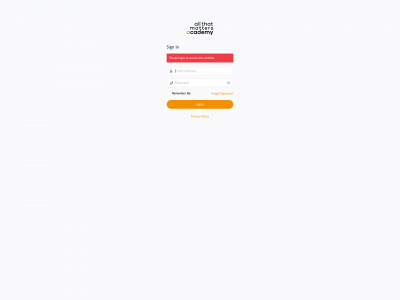 allthatmatters.academy snapshot