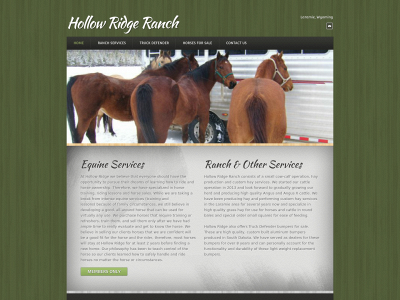 hollowridgeranch.com snapshot