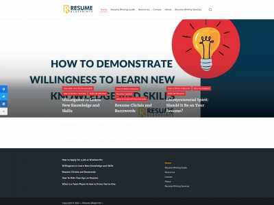 resumeblueprints.com.au snapshot