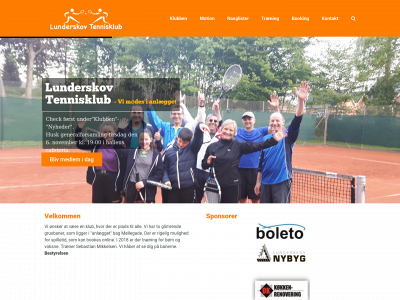 lunderskovtennisklub.dk snapshot