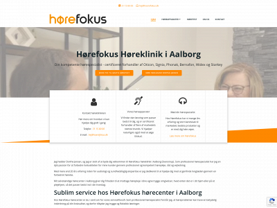 hørefokus.dk snapshot
