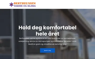 bertheussenvarmeogklima.no snapshot
