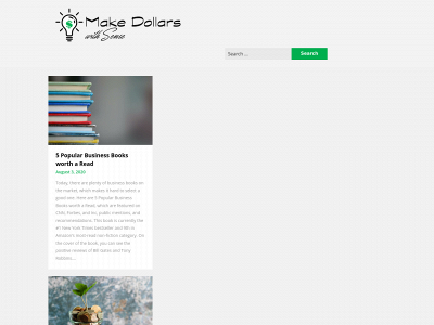 makedollarswithsense.com snapshot
