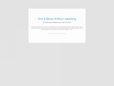 weddingchillebration.com snapshot