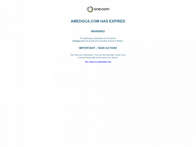amedgca.com snapshot