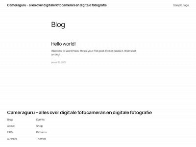 cameraguru.nl snapshot