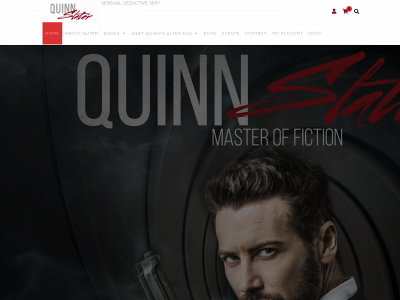 quinnslaterauthor.com snapshot