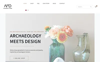 archaeologymeetsdesign.com snapshot