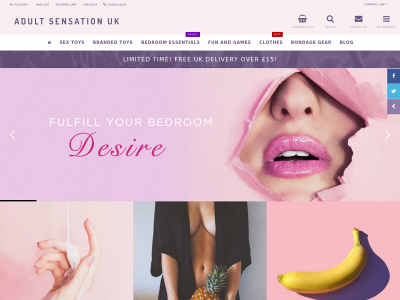 adultsensation.co.uk snapshot