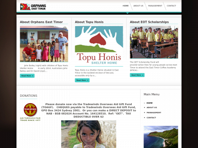 orphanseasttimor.org snapshot