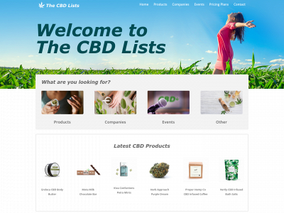 thecbdlists.com snapshot