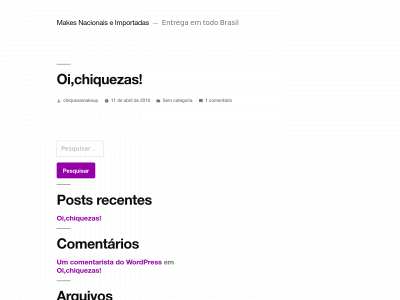 chiquezamakeup.com.br snapshot