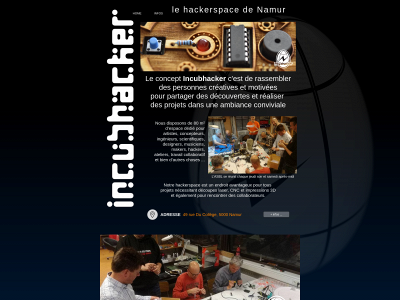 incubhacker.be snapshot