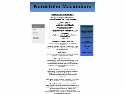 maskinkurs.se snapshot