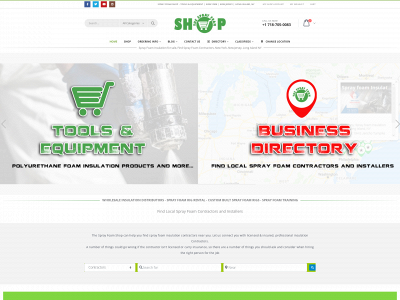 thesprayfoamshop.com snapshot